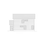 Rear Elevation - Dellma Traditional Home 141D-0165 - Shop House Plans and More