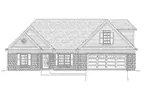 Traditional House Plan Front Elevation - Ashby Lane Ranch Home 141D-0186 - Shop House Plans and More