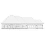 Traditional House Plan Front of Home - Hanby European Home 141D-0194 - Shop House Plans and More