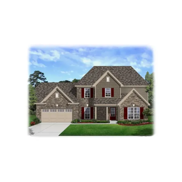 Country House Plan Front Photo 02 - Truman Traditional Home 141D-0201 - Shop House Plans and More