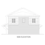 Left Elevation - Vista Park Multi-Family Home 141D-0203 - Shop House Plans and More