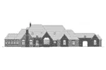 Greek Revival House Plan Front Elevation - 141D-0206 - Shop House Plans and More
