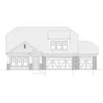 Arts & Crafts House Plan Front of Home - Bloom Field Craftsman Home 141D-0208 - Shop House Plans and More