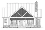 Lake House Plan Front Elevation - Hickory Road Craftsman Home 141D-0210 - Search House Plans and More