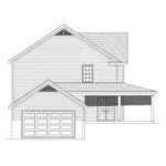 Traditional House Plan Left Elevation - Madison Lake Country Home 141D-0219 - Shop House Plans and More