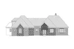 Craftsman House Plan Front Elevation - Danessa European Home 141D-0226 - Shop House Plans and More