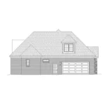 Craftsman House Plan Left Elevation - Danessa European Home 141D-0226 - Shop House Plans and More