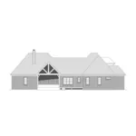 Craftsman House Plan Rear Elevation - Danessa European Home 141D-0226 - Shop House Plans and More