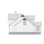 Modern House Plan Left Elevation - Porter Farm Country Home 141D-0234 - Shop House Plans and More