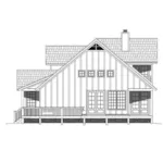 Modern House Plan Right Elevation - Porter Farm Country Home 141D-0234 - Shop House Plans and More