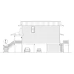 Southern House Plan Right Elevation - Dauphine Isle Beach Home 141D-0244 - Shop House Plans and More