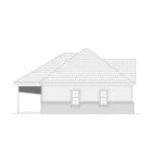 Ranch House Plan Left Elevation - Dogwood Lane Country Home 141D-0246 - Shop House Plans and More