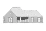 Traditional House Plan Front Elevation - Kingston Lane Ranch Home 141D-0247 - Shop House Plans and More