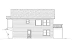 Lake House Plan Left Elevation - 141D-0252 - Shop House Plans and More