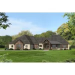 Bungalow House Plan Front of Home - Margot Manor Luxury Home 141D-0255 - Shop House Plans and More