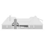 Bungalow House Plan Rear Elevation - Margot Manor Luxury Home 141D-0255 - Shop House Plans and More