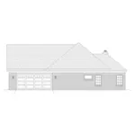 Ranch House Plan Right Elevation - Archer Hill Ranch Home 141D-0264 - Shop House Plans and More