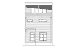 Traditional House Plan Rear Elevation - 141D-0268 - Shop House Plans and More