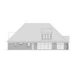 Bungalow House Plan Left Elevation - Anderson Lane Luxury Home 141D-0271 - Shop House Plans and More