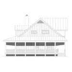 Lowcountry House Plan Right Elevation - Saylor Valley Country Home 141D-0296 - Shop House Plans and More