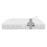 Ranch House Plan Rear Elevation - Harney Hill Luxury Home 141D-0300 - Shop House Plans and More