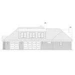 Ranch House Plan Right Elevation - Harney Hill Luxury Home 141D-0300 - Shop House Plans and More