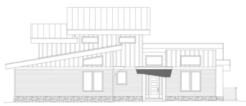 Mountain House Plan Front Elevation - 141D-0348 - Shop House Plans and More