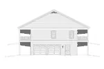 Lowcountry House Plan Left Elevation - 141D-0363 - Shop House Plans and More