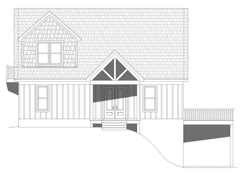 Luxury House Plan Front Elevation - 141D-0372 - Shop House Plans and More