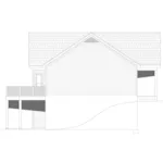 Lake House Plan Left Elevation - 141D-0392 - Shop House Plans and More