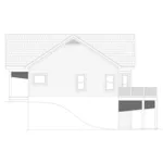 Lake House Plan Right Elevation - 141D-0392 - Shop House Plans and More