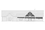 Farmhouse Plan Front Elevation - Glenrock III Craftsman Home 141D-0404 - Shop House Plans and More