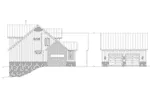 Modern Farmhouse Plan Left Elevation - 141D-0405 - Shop House Plans and More