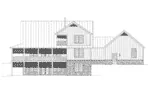 Modern Farmhouse Plan Rear Elevation - 141D-0405 - Shop House Plans and More