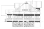 Modern Farmhouse Plan Right Elevation - 141D-0405 - Shop House Plans and More