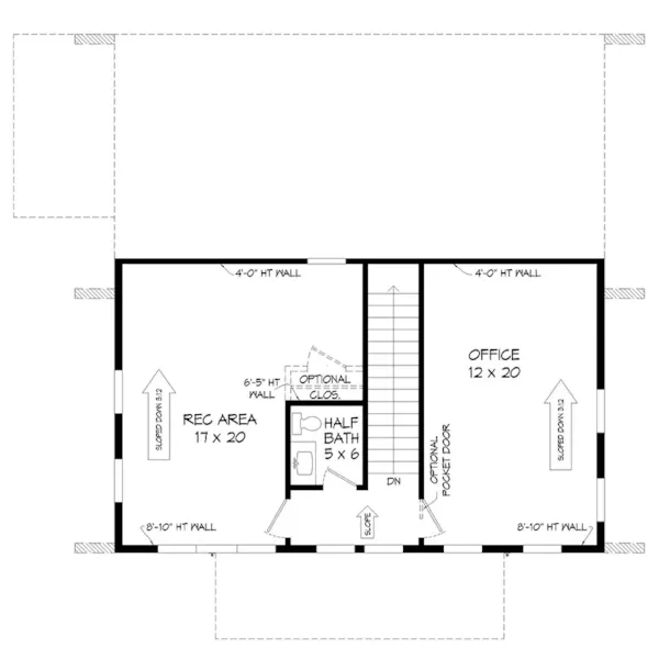 Contemporary House Plan Third Floor - Stonebridge II Modern Home 141D-0409 - Shop House Plans and More