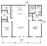 Country House Plan First Floor - 141D-0413 - Shop House Plans and More