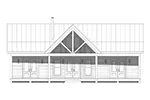 Farmhouse Plan Front Elevation - Eagle Ranch Point Country Home 141D-0414 - Shop House Plans and More