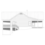 Farmhouse Plan Left Elevation - Eagle Ranch Point Country Home 141D-0414 - Shop House Plans and More