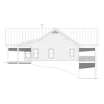 Farmhouse Plan Right Elevation - Eagle Ranch Point Country Home 141D-0414 - Shop House Plans and More