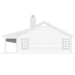 Country House Plan Right Elevation - Willow Park Country Cabin 141D-0428 - Shop House Plans and More