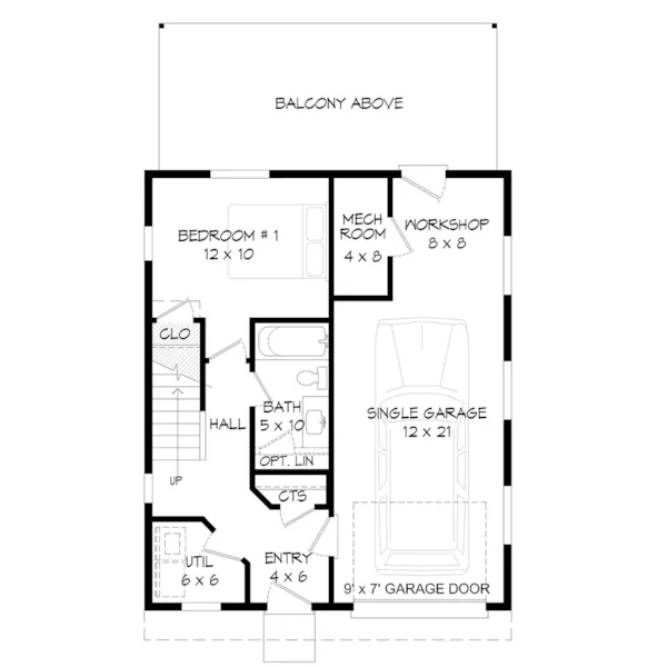 Lake House Plan First Floor - 141D-0441 - Shop House Plans and More