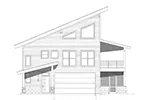 Contemporary House Plan Front Elevation - Eagle River Branch Modern Home 141D-0444 - Shop House Plans and More