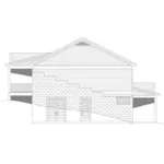 Country House Plan Left Elevation - Arcadia Lake Modern Farmhouse 141D-0471 - Shop House Plans and More