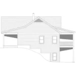 Craftsman House Plan Right Elevation - 141D-0478 - Shop House Plans and More