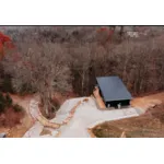 Aerial View Photo 01 - Asheville Mountain Modern Home 141D-0481 - Shop House Plans and More