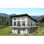 Front Photo 02 - Asheville Mountain Modern Home 141D-0481 - Shop House Plans and More