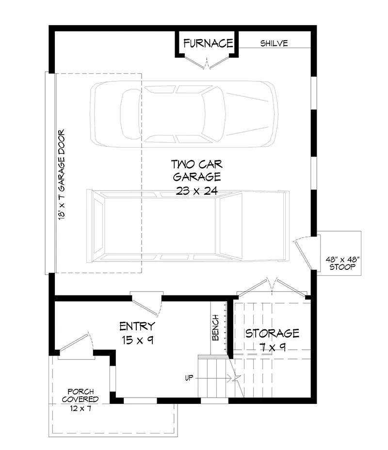 Modern House Plan First Floor - 141D-0489 - Shop House Plans and More