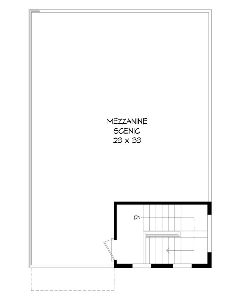 Modern House Plan Roof Detail  - 141D-0489 - Shop House Plans and More