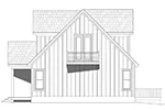 Waterfront House Plan Right Elevation - 141D-0507 - Shop House Plans and More